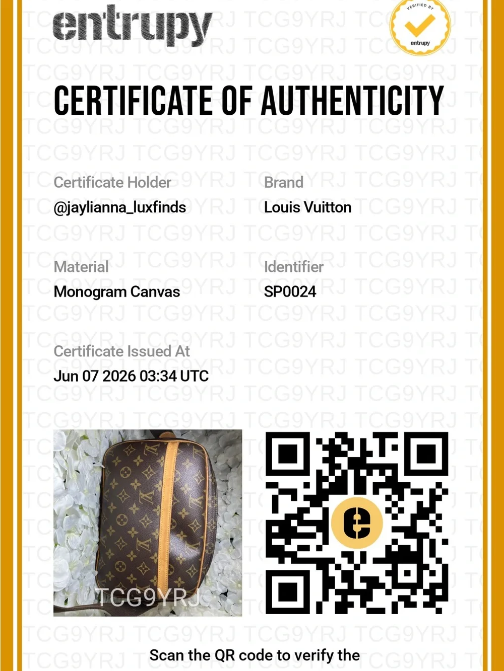 Louis Vuitton Monogram Canvas Men’s Crossbody Bag in Brown